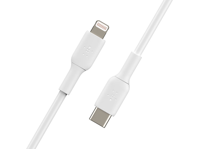 Belkin BoostCharge USB-C to Lightning Cable 1m (3.3 ft) - White