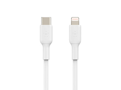 Belkin BoostCharge USB-C to Lightning Cable 1m (3.3 ft) - White