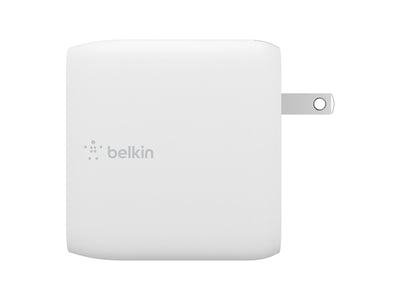 Belkin BoostCharge Pro Dual USB-C GaN Wall Charger 68W - White