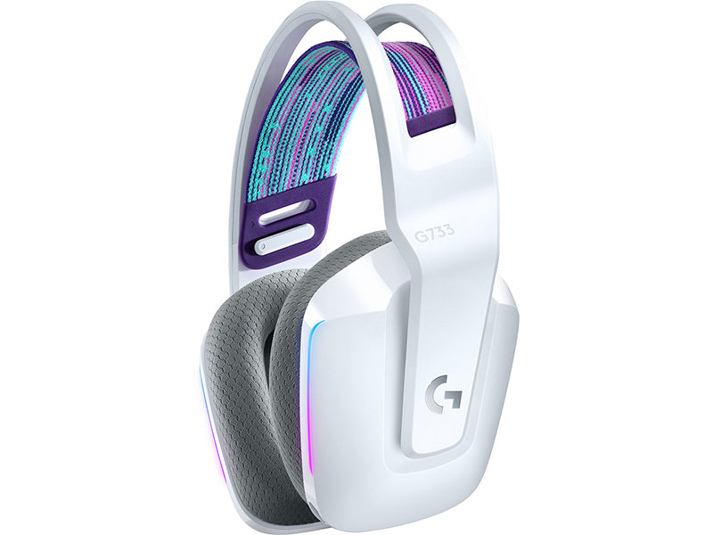 Logitech G733 Wireless Headset (White) - view 3