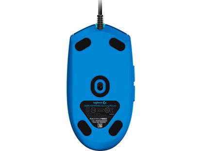 Logitech G203 LIGHTSYNC Gaming Mouse-Blu - view 5