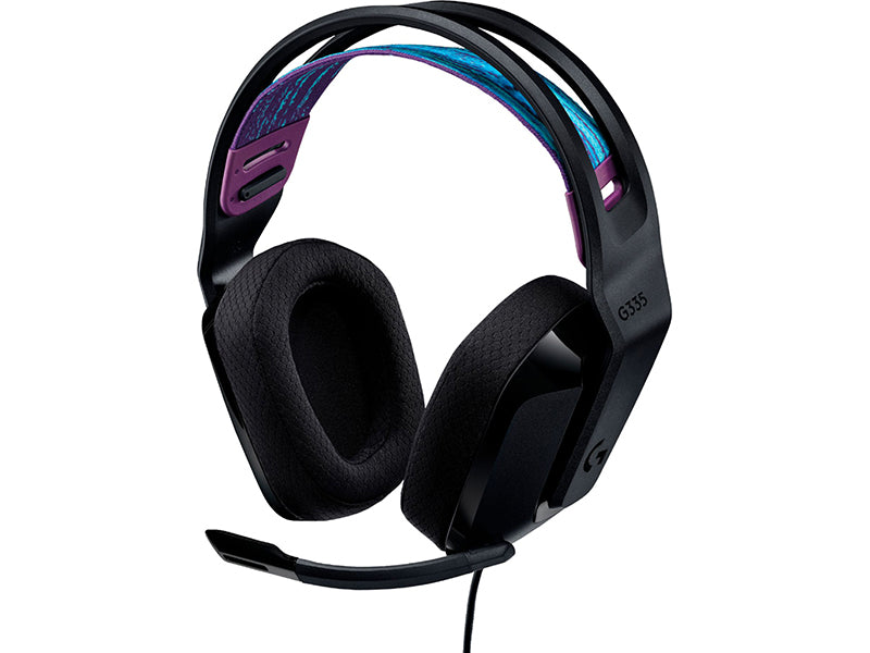 Logitech G335 Wired Gaming Headset - Black