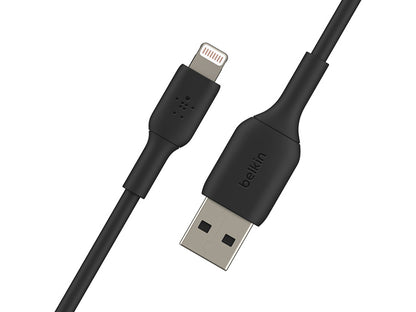 Belkin BoostCharge Lightning to USB-A Cable 1m (3.3 ft) - Black