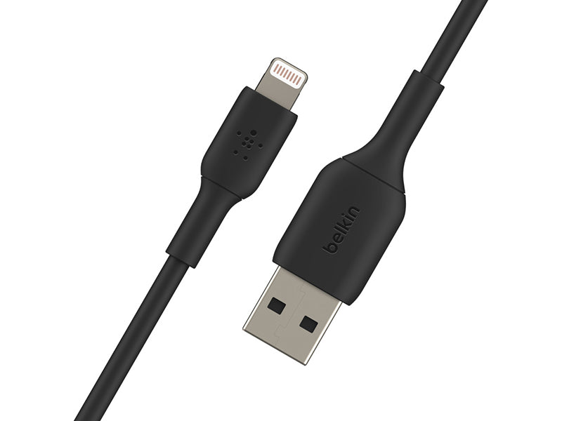 Belkin BoostCharge Lightning to USB-A Cable 1m (3.3 ft) - Black