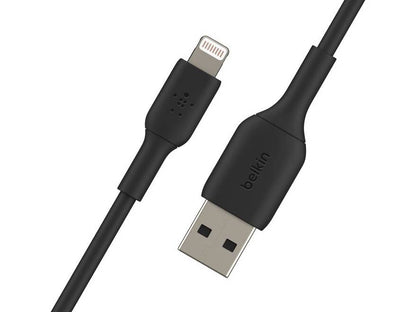 Belkin BoostCharge Lightning to USB-A Cable 15cm (0.5 ft) - Black