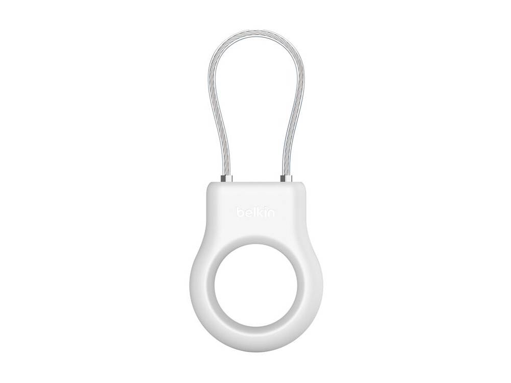 Belkin Secure Holder with Cable Tie for AirTag - White