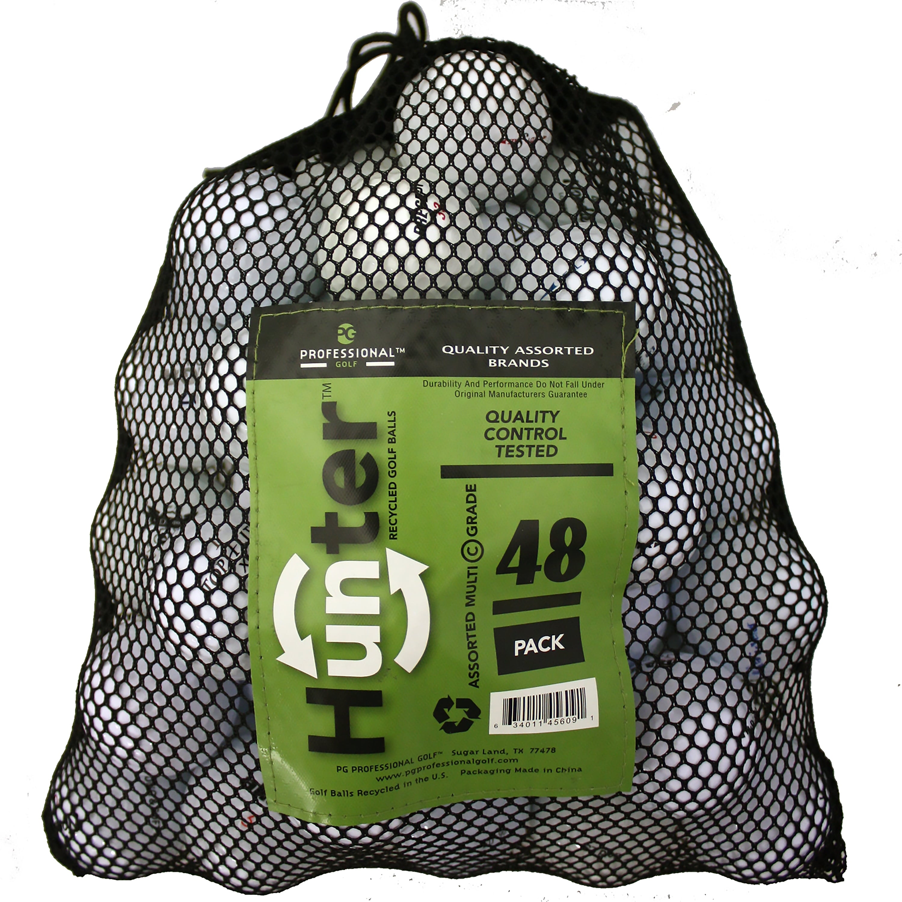 Premium 5A Mint Golf Balls - 48 Pack, White