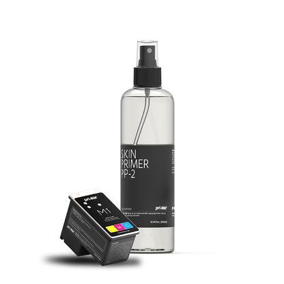 Prinker M Temporary Tattoo Printer Starter Kit - Waterproof Custom Tattoos, Full Color Ink, iOS/Android App