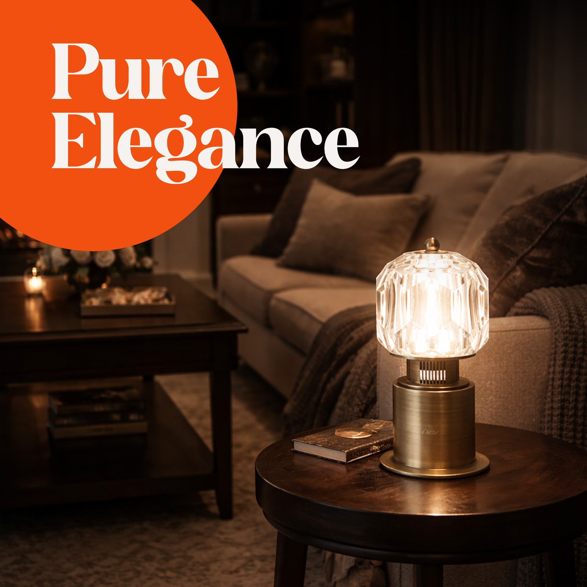 Fuse Soluna Crystal Bluetooth Speaker Lamp - image 3