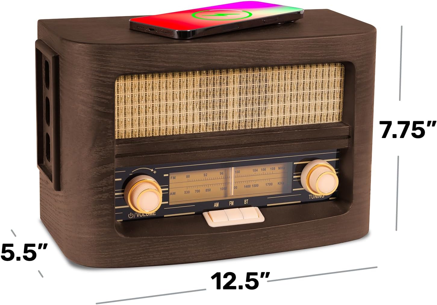 Fuse Vint Vintage Retro Radio - image 3