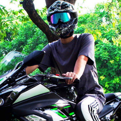 UV400 Dirt Bike & ATV Goggles - Windproof, Dustproof Motocross Goggles for Men, Women, and Youth