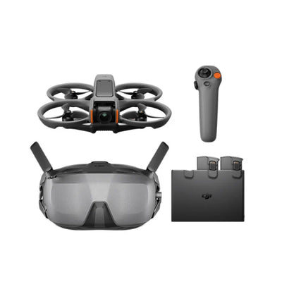 DJI Avata 2 Fly Smart Combo (3 Batteries) - Immersive 4K FPV Drone Kit