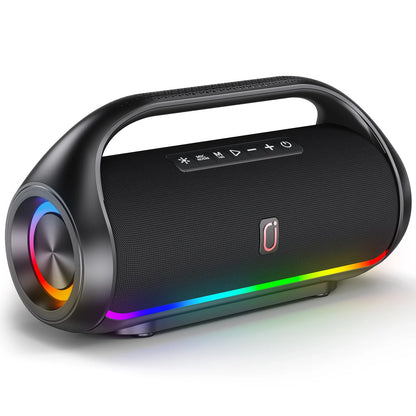 Waterproof Bluetooth Speaker with RGB Lights – Ideal for Pool & Beach Parties