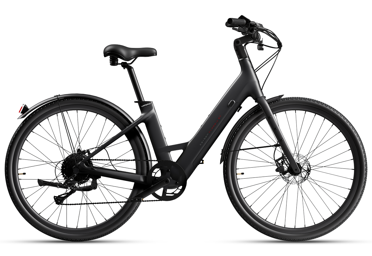 Urtopia Carbon Classic Step-Thru E-Bike - Creme