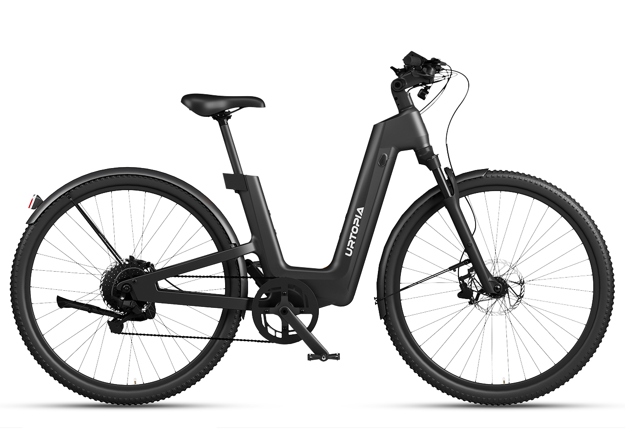 Urtopia Carbon Fusion Pro E-Bike - Deep Sea Blue