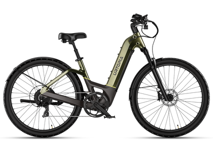 Urtopia Carbon Atom E-Bike - Olive