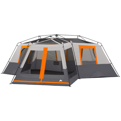 Spacious 12-Person 3-Room Instant Cabin Tent with Screen Room – 20' x 18', 56.5 lbs