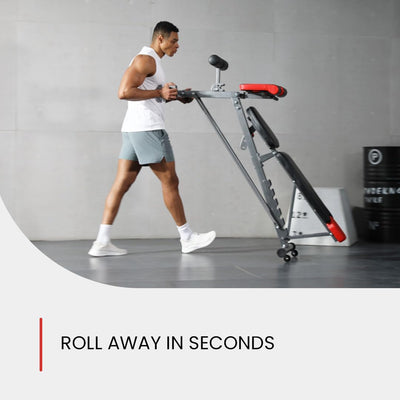 Multi-Functional FID Weight Bench - All-in-One Workout Solution with Hyper Back Extension & Adjustable Features