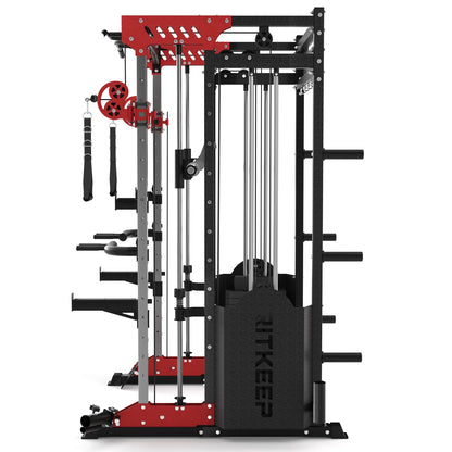 PMAX 5600 Home Gym Smith Machine with Integrated Weight System