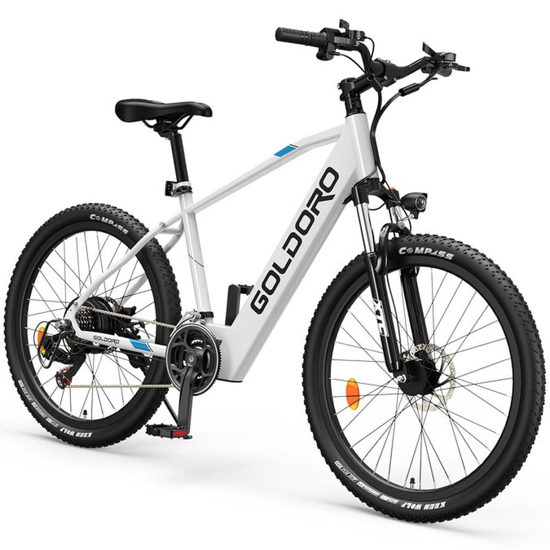 Electric Bike 26-In X7 - 250W/36Vmaxax - 18 MPH - Large Size - Full Suspension - E-Bike with Brushless Motor - Dual Disc Brakes
