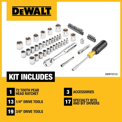 TOUGHSYSTEM 2.0 53-Piece 3/8-Inch Drive Mechanics Tool Set