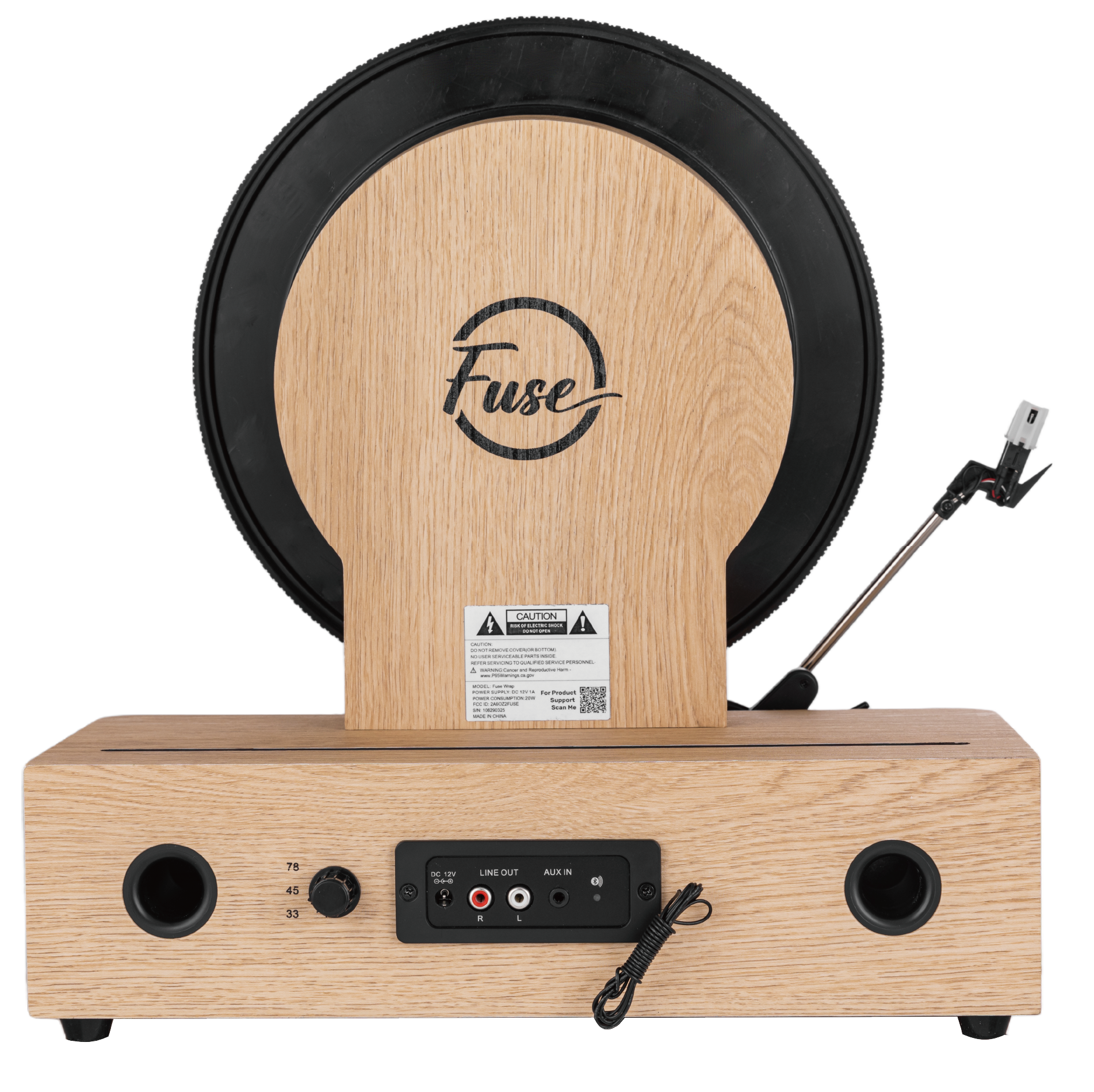 Fuse Wrap Vertical Vinyl Record Player - image 5