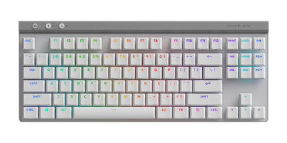 Logitech G515 LIGHTSPEED TKL Tactile (White)