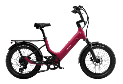 Urtopia Carbon Joy E-Bike - Rose Red