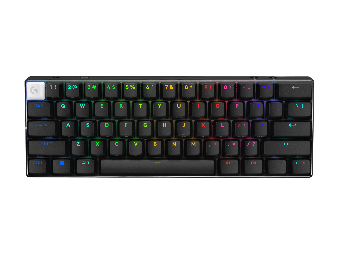 Logitech Pro X 60 LIGHTSPEED - Linear - Black
