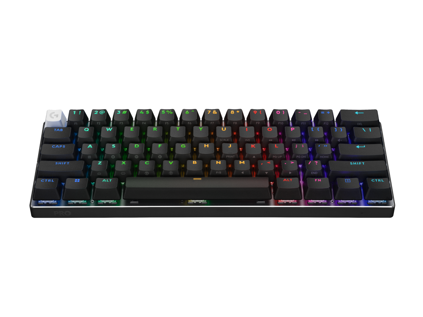 Logitech Pro X 60 LIGHTSPEED - Tactile - Black - view 2