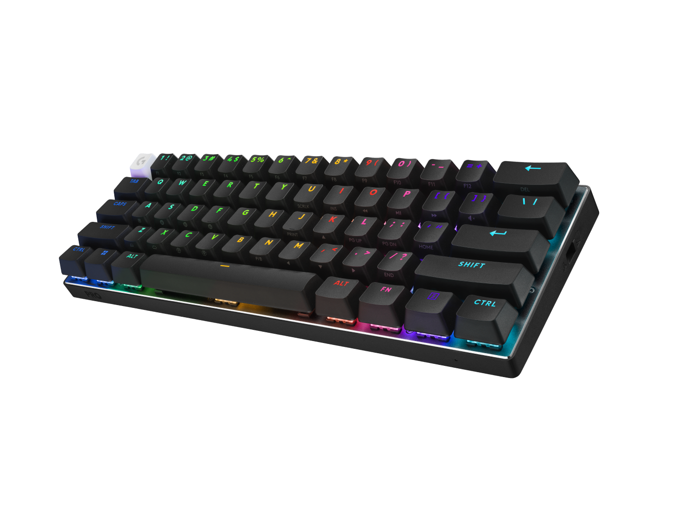 Logitech Pro X 60 LIGHTSPEED - Linear - Black - view 4