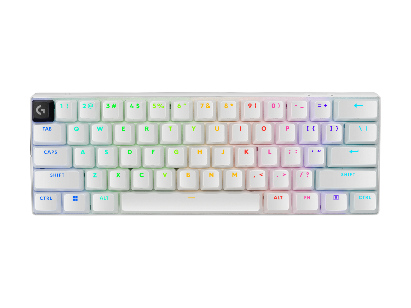 Logitech Pro X 60 LIGHTSPEED - Linear - White