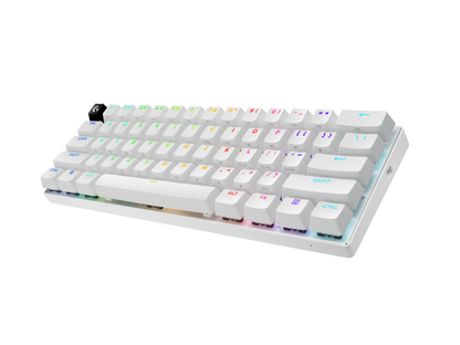 Logitech Pro X 60 LIGHTSPEED - Tactile - White - view 4