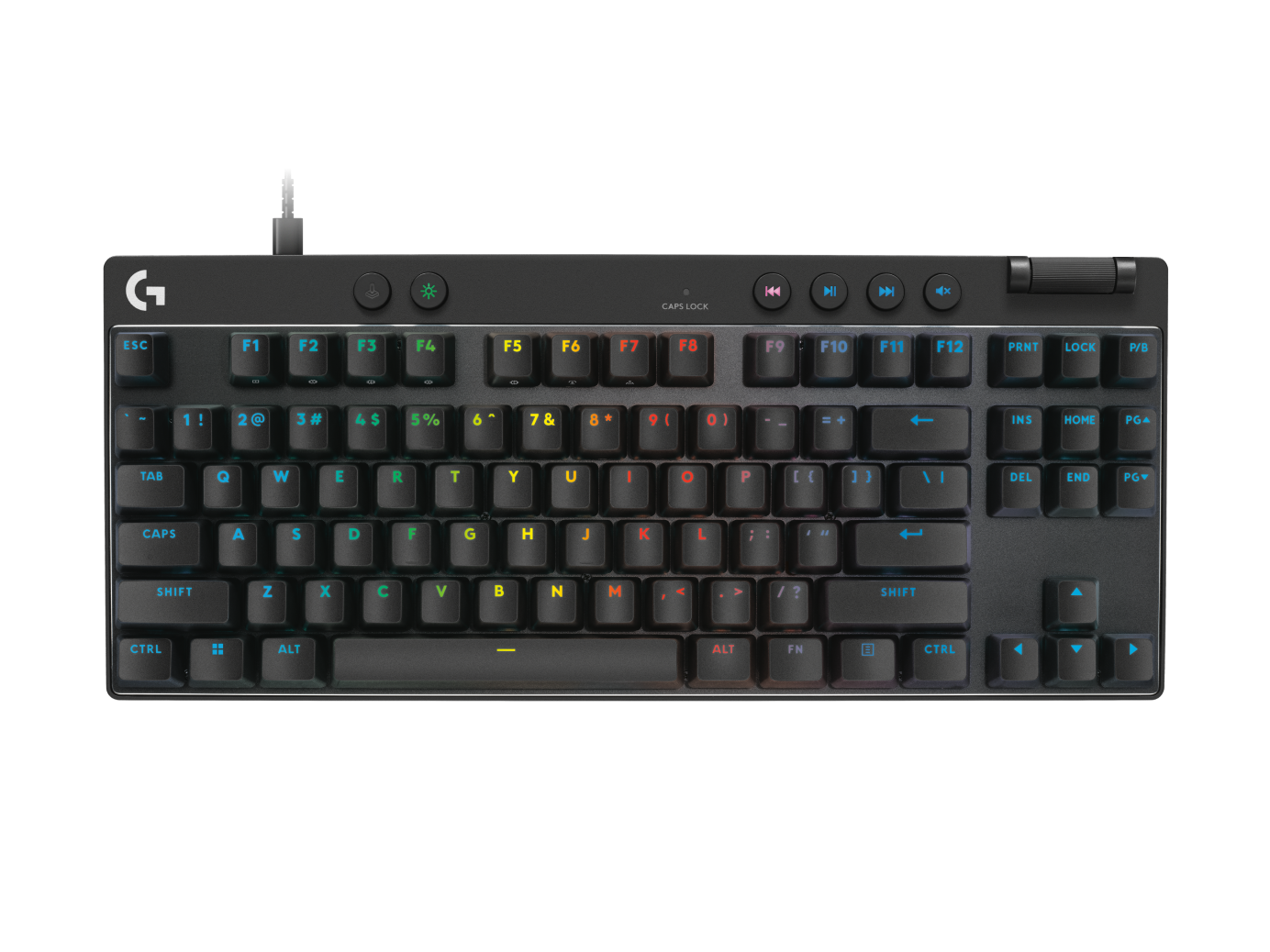 Logitech Pro X TKL Rapid Keyboard - Black