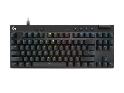 Logitech Pro X TKL Rapid Keyboard - Black