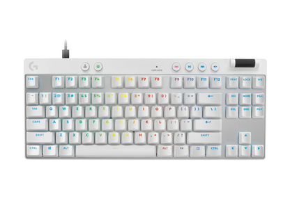 Logitech PRO X TKL RAPID - White - LINEAR - US