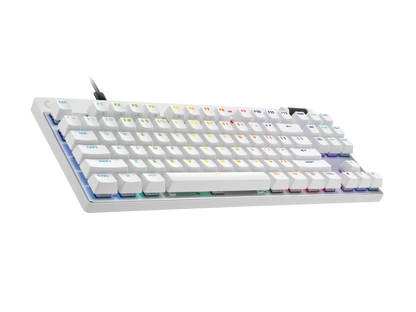 Logitech PRO X TKL RAPID - White - LINEAR - US - view 2