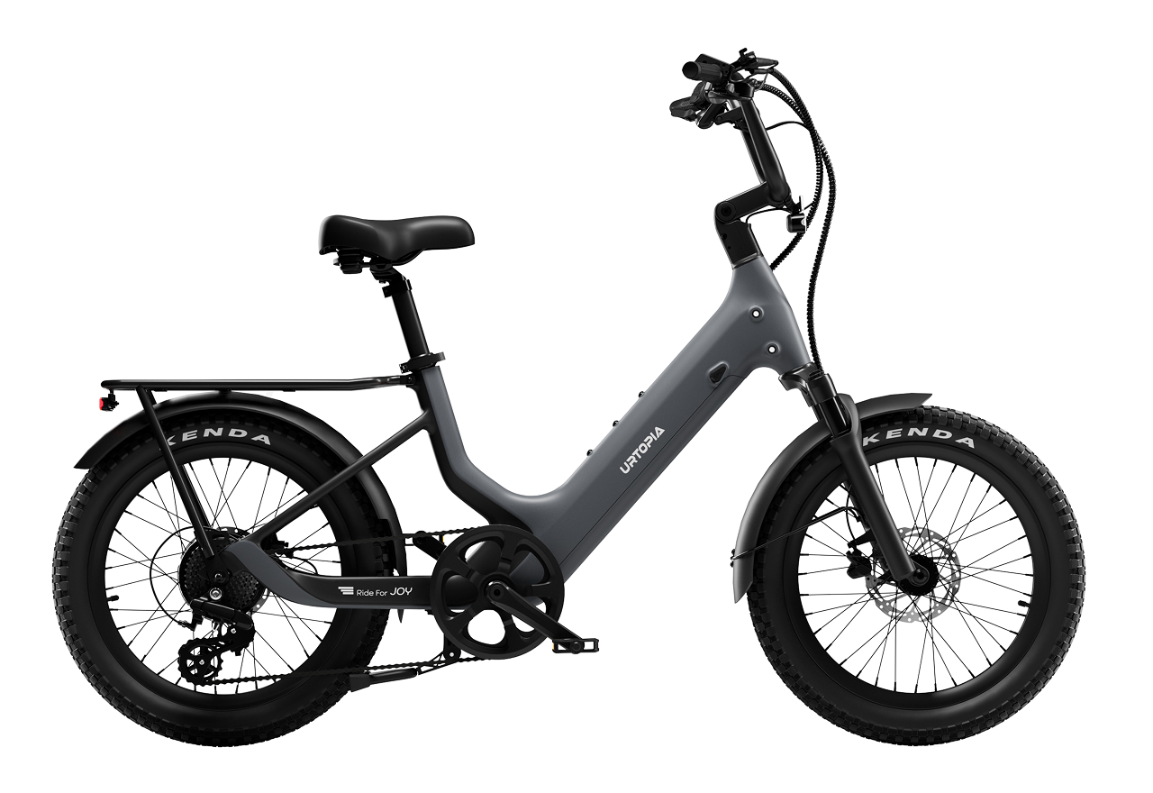 Urtopia Carbon Joy E-Bike - Charcoal Grey