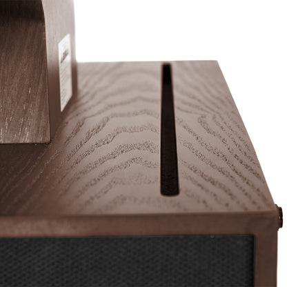 Fuse Wrap Vertical Vinyl Record Player with Bluetooth and FM Radio