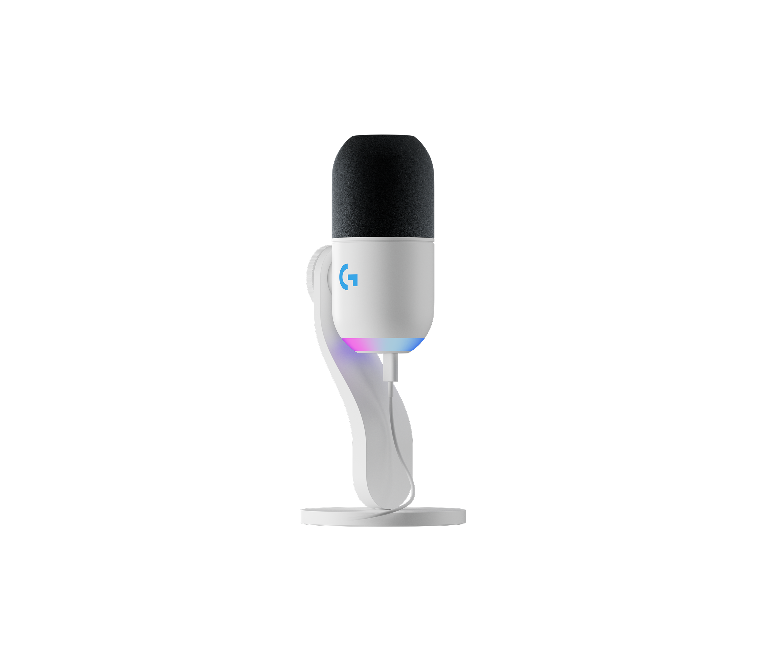 Logitech Yeti Gx Dynamic RGB Gaming Mic With LIGHTSYNC - Off White - view 2