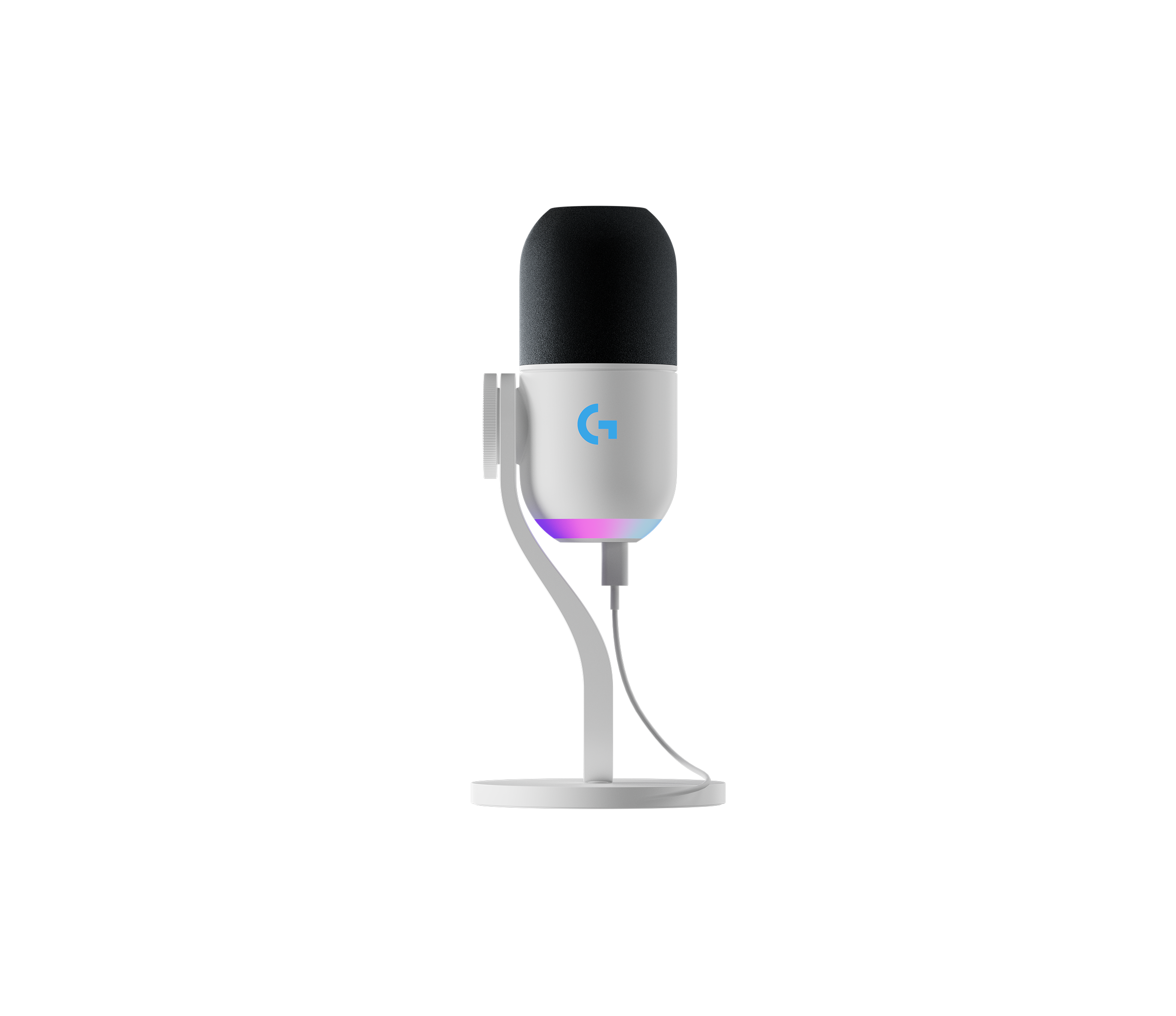 Logitech Yeti Gx Dynamic RGB Gaming Mic With LIGHTSYNC - Off White